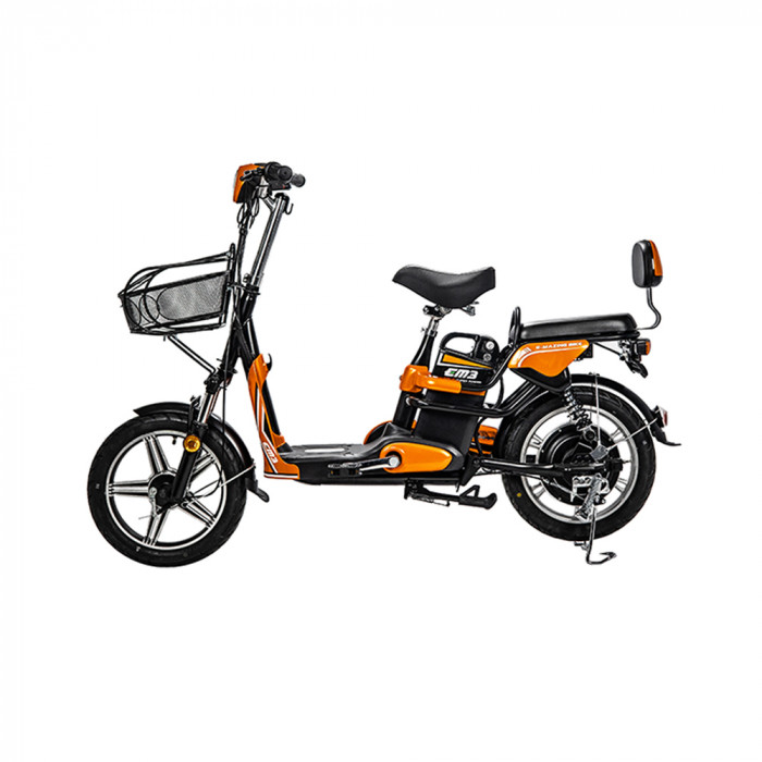 จักรยานไฟฟ้า EM3 - สีส้ม